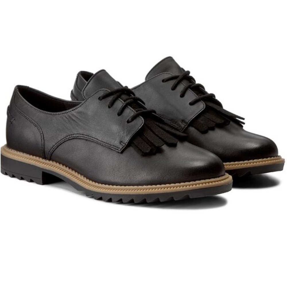 Size 9.5 Clarks Somerset Women's Griffin Mabel Oxford Flats